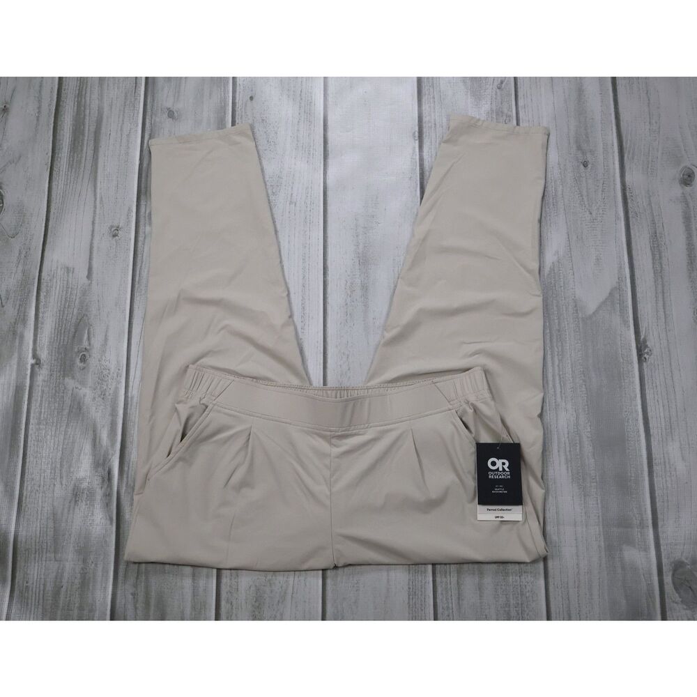 NEW Outdoor Research Ferrosi Transit Pants Women's Dark Sand XL Hiking Travel - Picture 3 of 10
